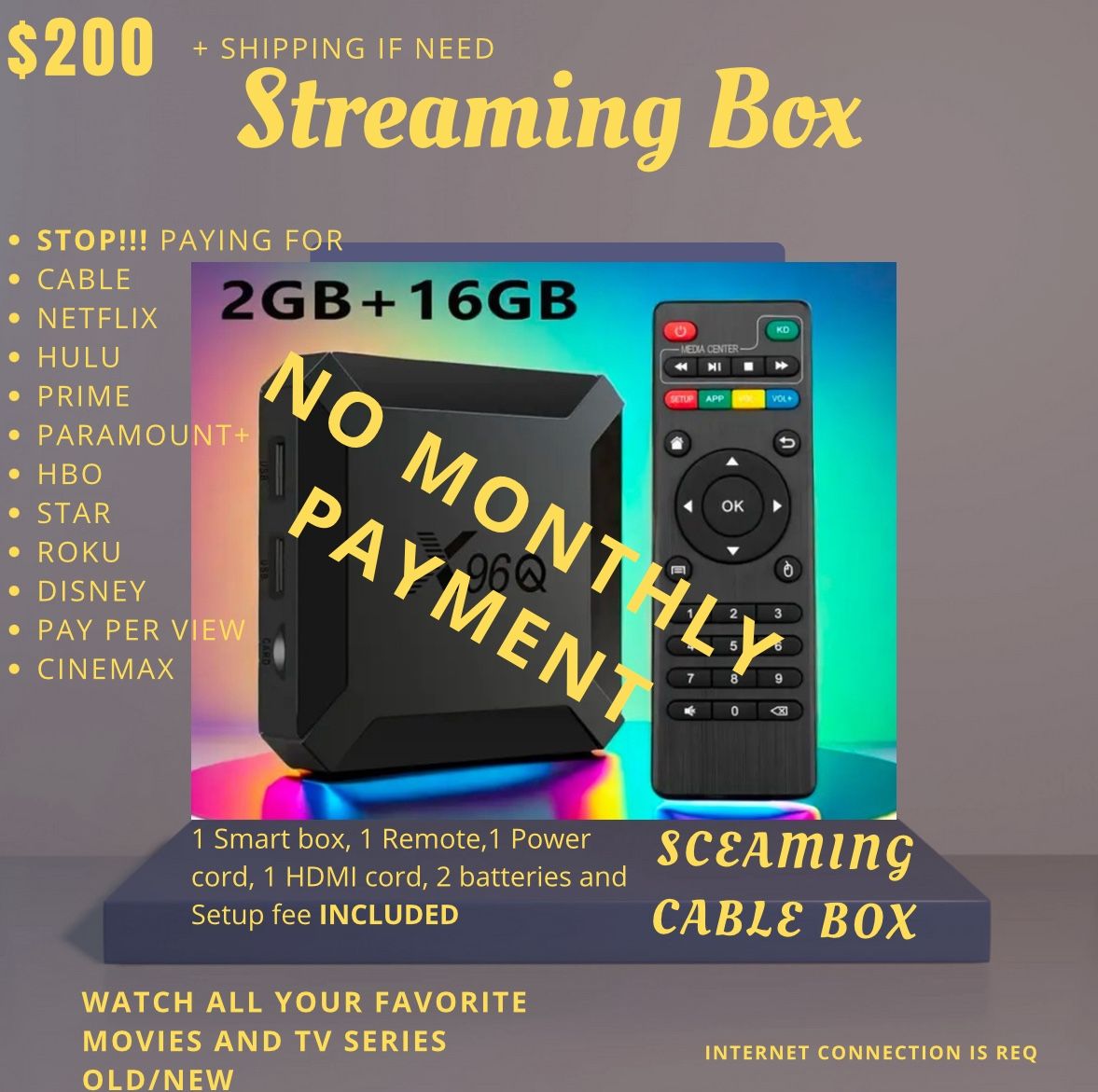 TV Streaming Box