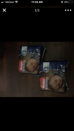 Huggies overnight diapers sz3