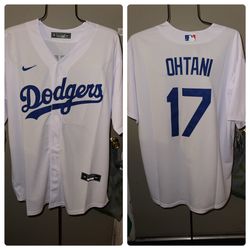 White Shohei Ohtani Dodgers Replica Jersey