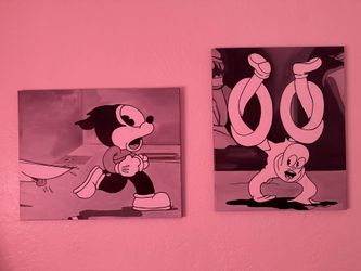 28X32 “1930s BIMBO” CANVAS PAINTING