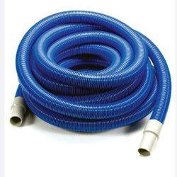 Vacuum Hose, 1-1/2" x 40', Blue / Black with cuffs,
