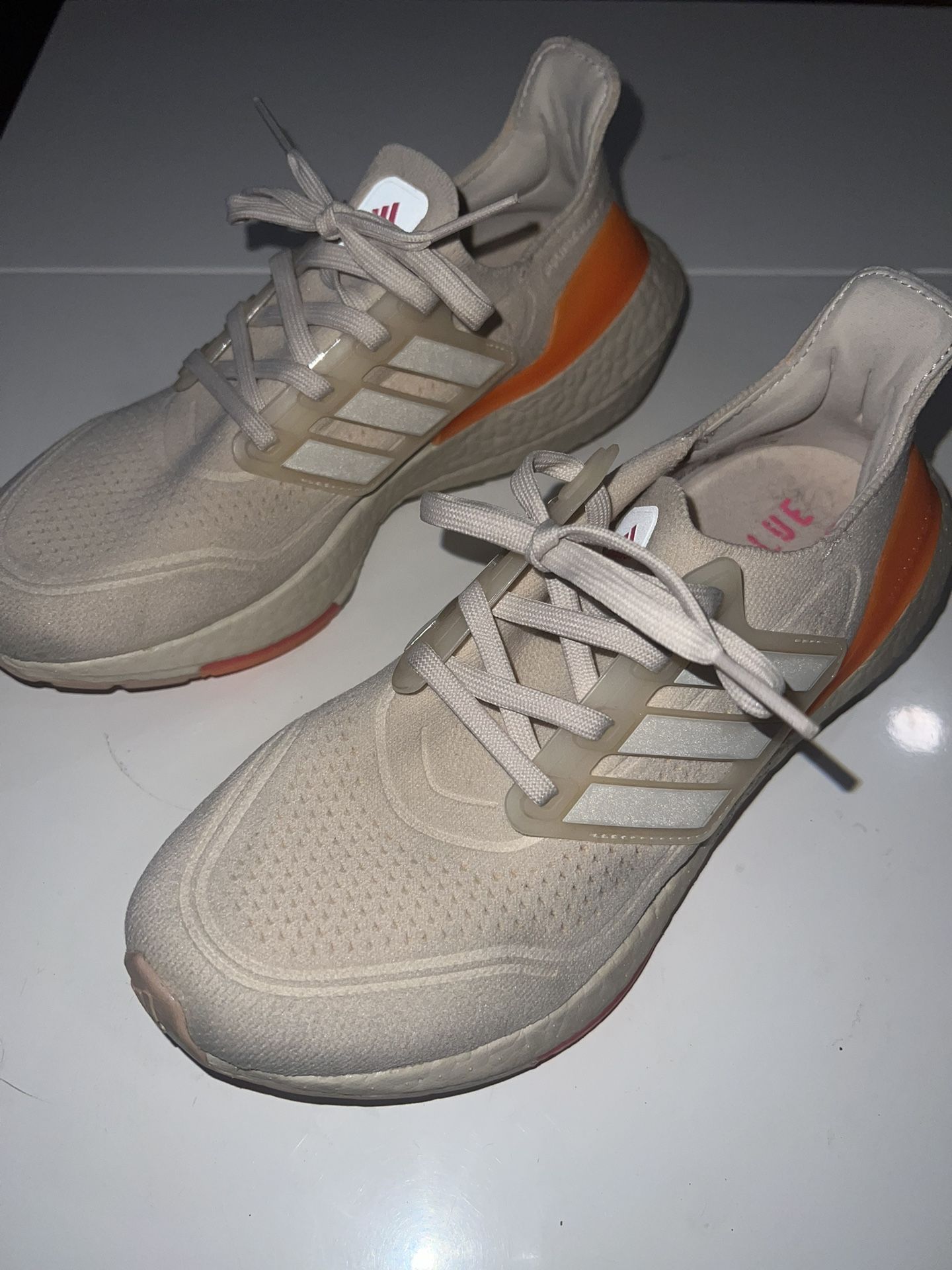 Adidas Ultraboost 21 Halo Ivory Ultra Pop FZ1919
