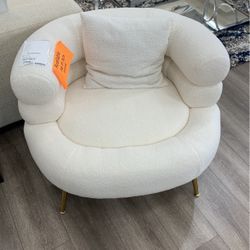 Plush Fabric Chair