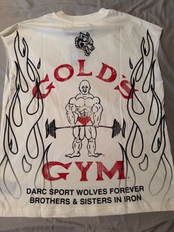 Darc Sport Golds Gym cut off medium