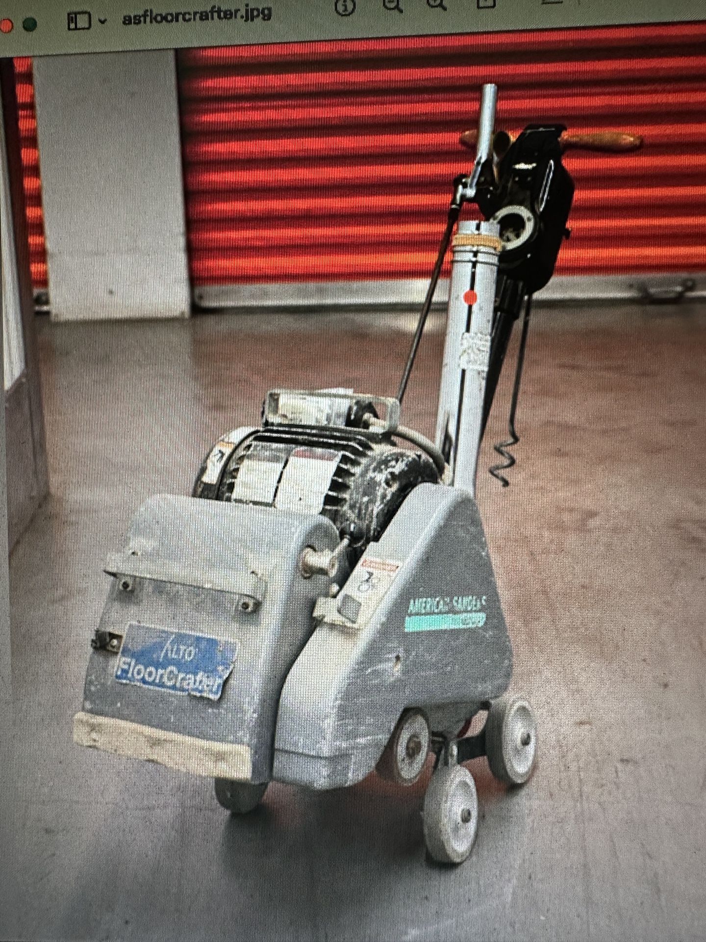 American Sanders FloorCrafter Sander
