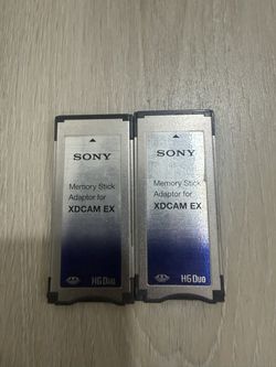 Sony MEAD-MS01 Memory Stick Adaptor for XDCAM EX (SxS Slot) – Set of 2