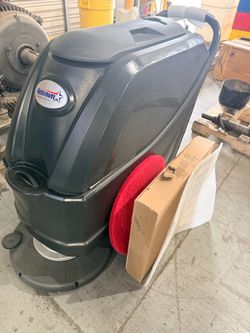 New Renown 20 in. Walk Behind Auto Scrubber, 16 Gal. Tank, Pad-Assist, 130 Ah Batteries and Charger  Model REN08027-VP, retails for $6,000 PLUS