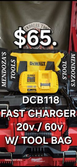 Dewalt Fast Charger 20v 60v MAX 