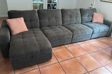 Couch -4 piece sliding sectional