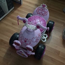Disney Princess Toddler Quad, 6-Volt Ride-On Toy by Kid Trax, ages 18 - 30 months