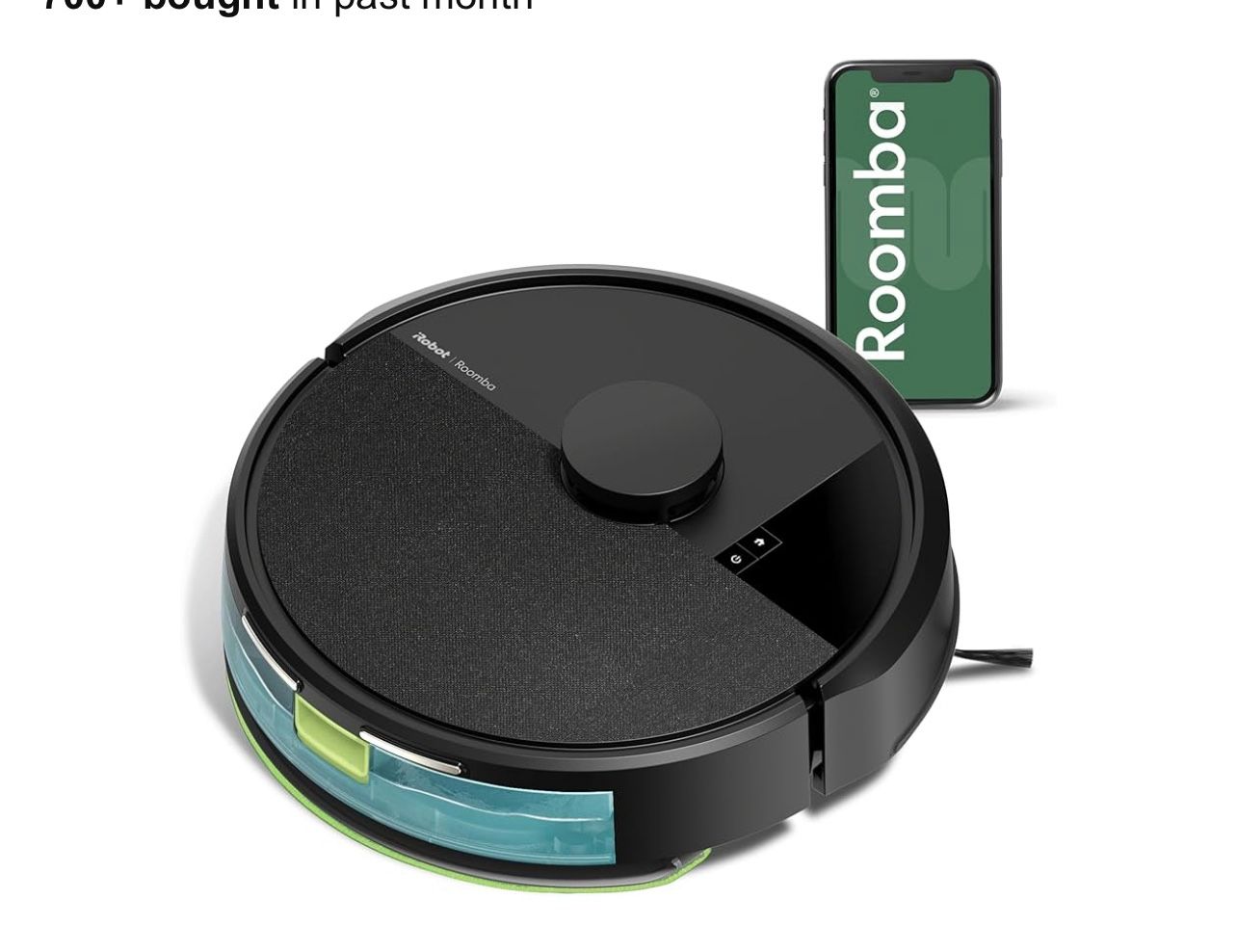 New in box iRobot Roomba 105 Combo Robot Vacuum & Mop - Easy to use, Intense Power-Lifting Suction, LiDAR Navigation, Multiple Cleaning Modes, Avoids