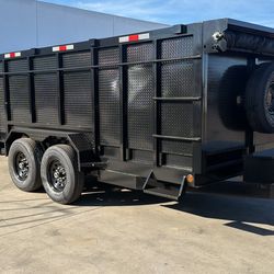 New heavy duty trailer 8 lugs 14ft