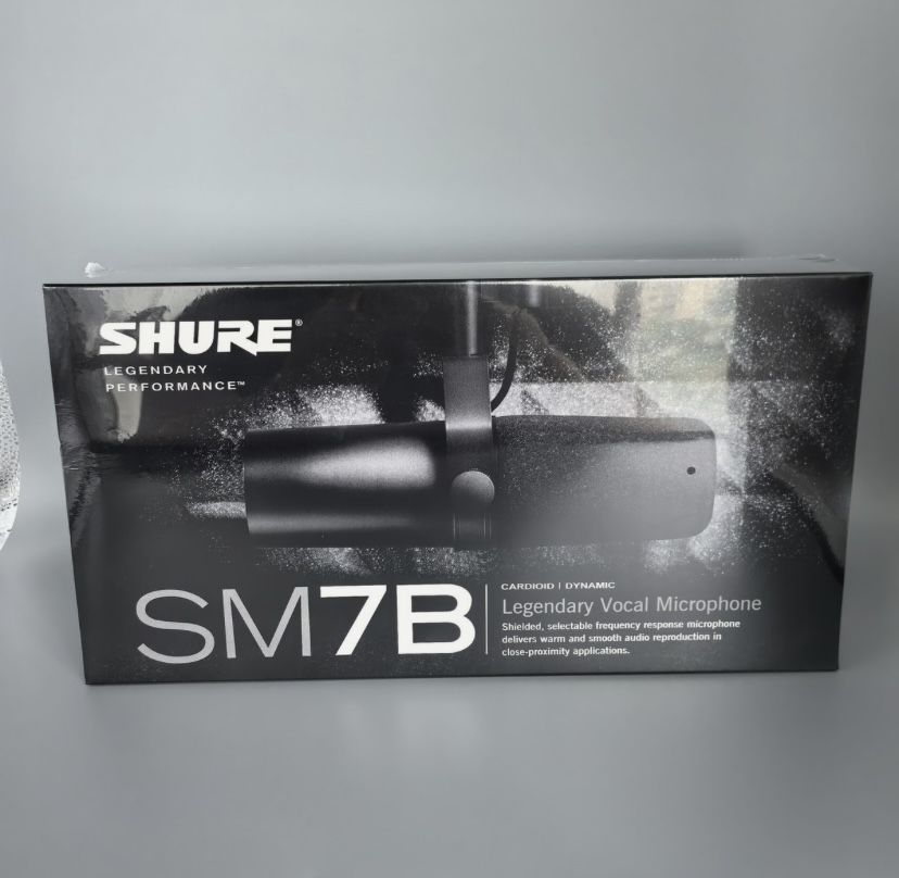 Shure SM7B Microphone Vocal Dynamic Studio Mic