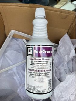Spartan SparCreme Liquid Crème Cleanser (case)