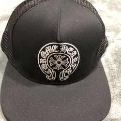 Black Chrome heart, flat bill