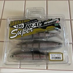 Imakatsu Javallon 150 Super Real Swimbaits – Rainbow Trout – 3-Pack