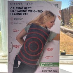 Calming Heat massaging  Weighted Heating Pad