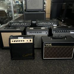 LOOK AT DESCRIPTION Guitar Amplifiers - Fender, Mesa, Line 6 Ect.