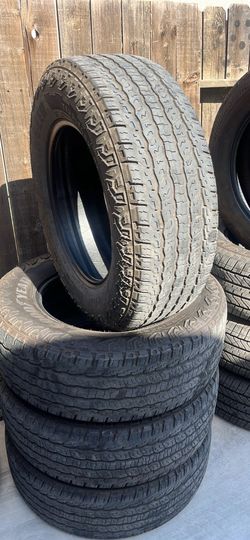 4-265/65/18 Goodyear wrangler