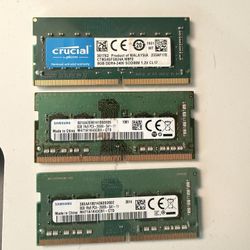 8gb ddr4 laptop ram sticks