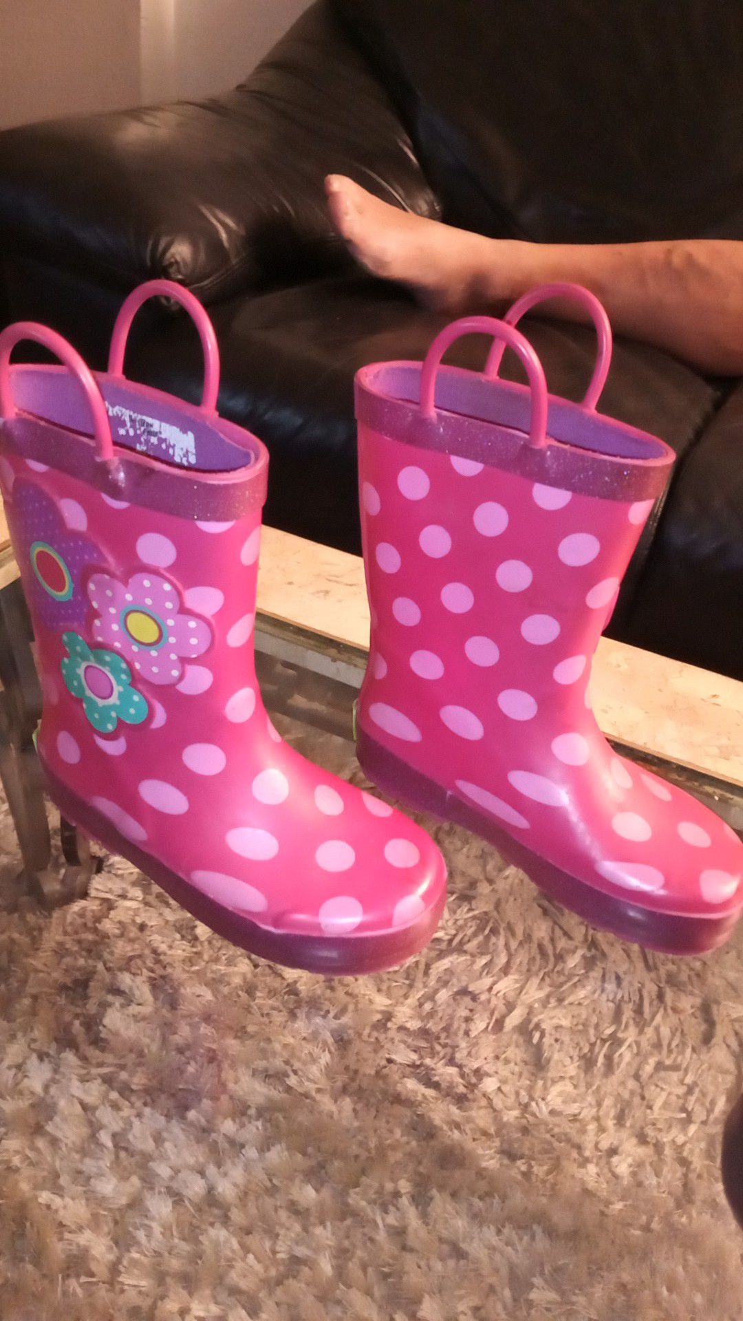 Girls Western Chief rain boots size 10