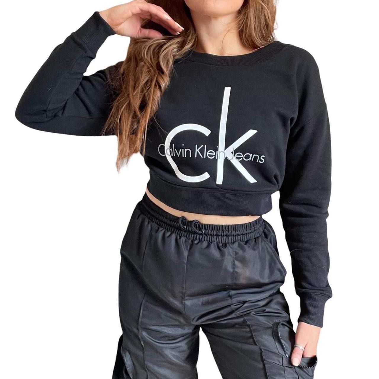 Calvin Klein Reworked Crewneck crop top