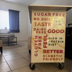     Carro Comercial Móvil para Venta de Comida o Postres