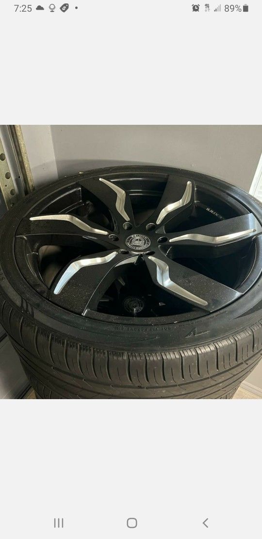 Lexani 24" 6 lug chevy pattern rims