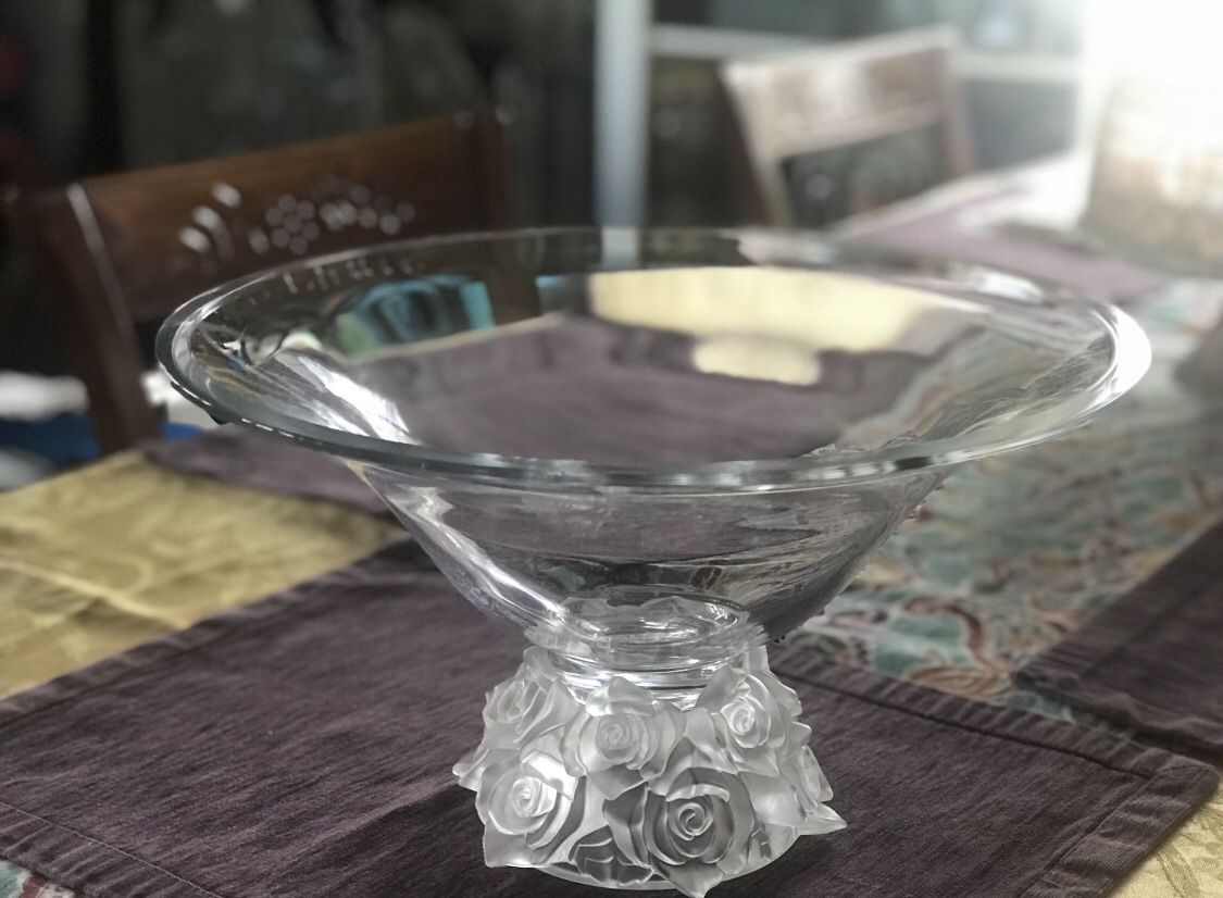 $12 Heavy Glass Bowl