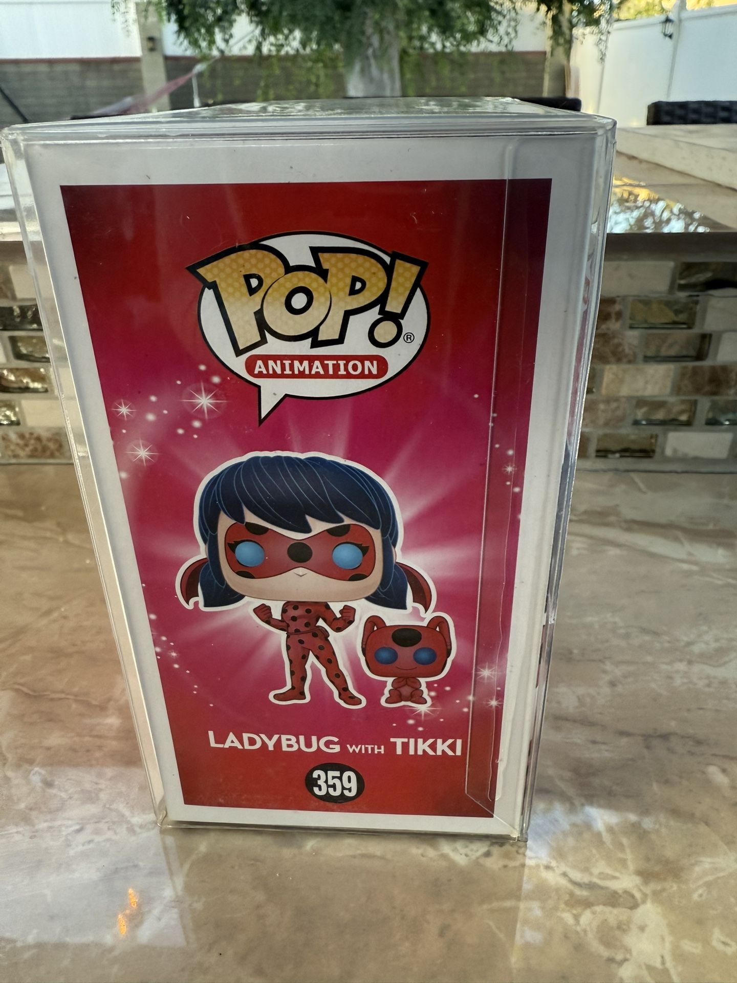 Funko POP! and Buddy: Miraculous Ladybug with Tikki Collectible Figure, Multicolor