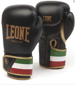 Boxing gloves Fighting & Training 10 12 & 14 Oz Brand New Leone Original 100% Leather