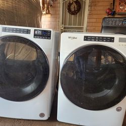 Whirlpool washer and dryer
