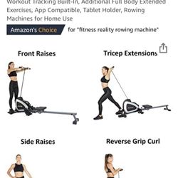 Exercise Machine  / Rower By Fitness Realty