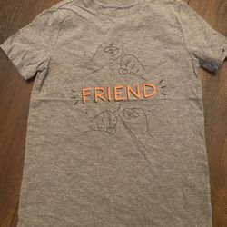 Boys Gray Friends T Shirt Size 8/10 By Cat & Jack #8