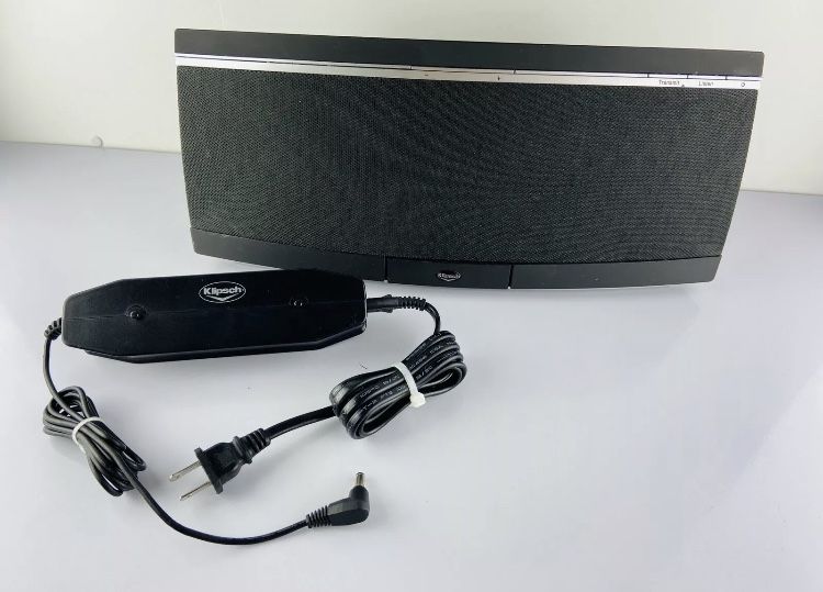 Klipsch Roomgroove Speaker with Switching Adapter NO REMOTE Room Groove TESTED!