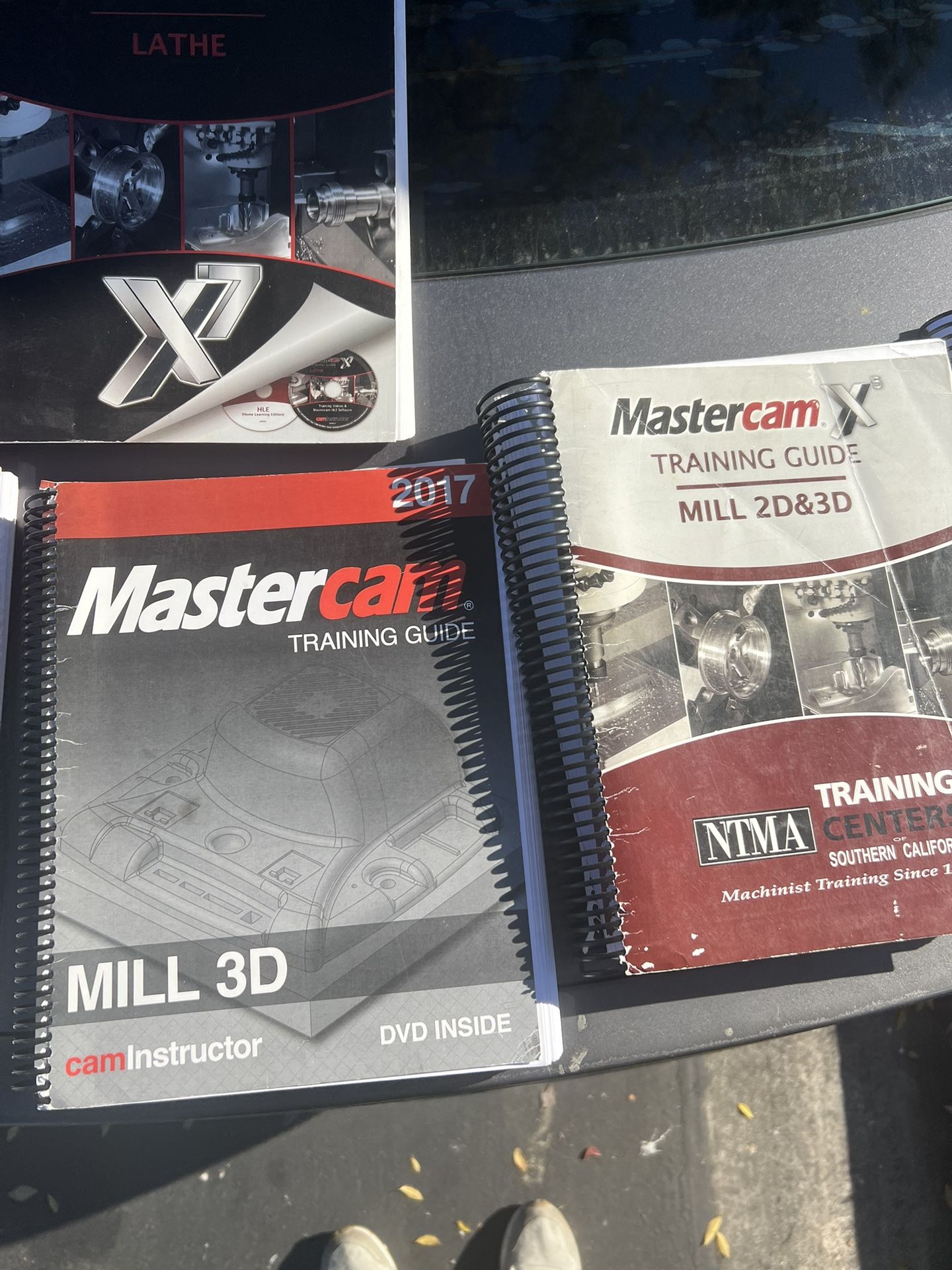 Mastercam study books (Lot)