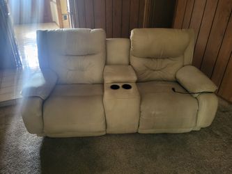 Motorized Reclining Loveseat and Couch