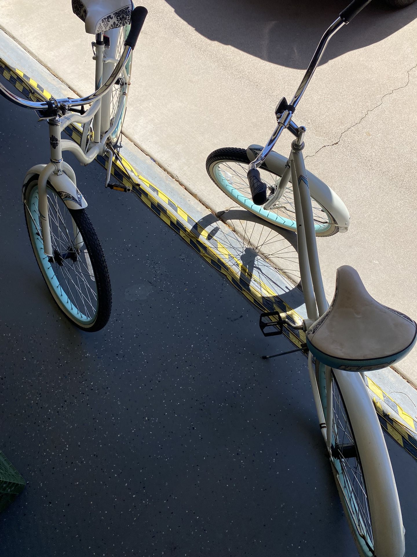 2 HUFFY 26” Womens Beach Cruiser Bikes