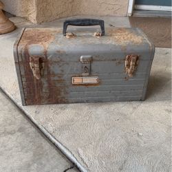 Vintage Craftsman Tool Box w/tray 