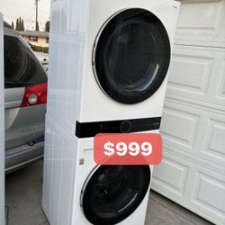 LG Washer And Gas Dryer Tower