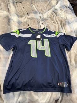 Seahawks Metcalf on field Jersey