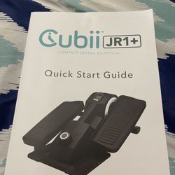 Cubii Elliptical  Exercise Machine Brand New 