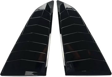 Car Window Blind Compatible with Chevrolet Corvette C7 2014-2019 Stingray Z51 Grand Sport Z06 ZR1, Body Kit, Accessories,Black