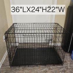 Large Pet Kennel Used Conditions Check Picts For Details 