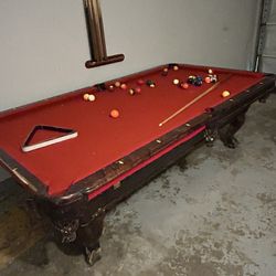 Pool Table (everything Included) 