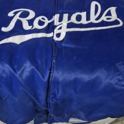 Vintage Kansas City Royals Diamond Collection Starter Jacket. 