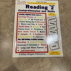 reading comprehension and skills Second Grade Skills teacher book manual, unused