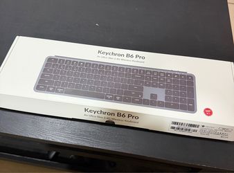 Keychron B6 Pro Ultra-Slim Wireless Keyboard Model B6P-K13 Windows/Mac