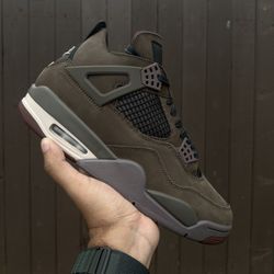 Air Jordan 4 x A Ma Maniere “Dark Mocha” Sz 9