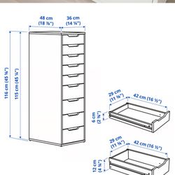 IKEA Alex 9 Drawers